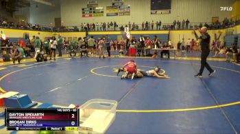 83 lbs Round 2 - Dayton Spexarth, Brawlers Wrestling Club vs Brogan Dirks, Scott City Takedown Club