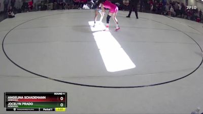 103 lbs Round 4 - Angelina Schademann, Nebraska vs Jocelyn Prado, Nebraska