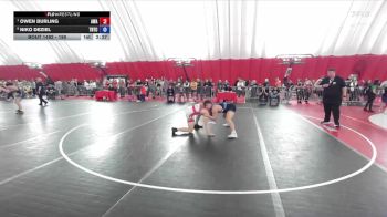 190 lbs 3rd Place Match - Owen Burling, Askren Wrestling Academy vs Niko DeZiel, Team Nazar Training Center