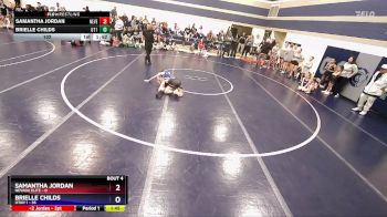 102 lbs Round 2 (6 Team) - Samantha Jordan, Nevada Elite vs Brielle Childs, Utah 1
