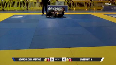 James Whyte IV vs Richard Ge Keong Masato Ho 2025 American National IBJJF Jiu-Jitsu Open Championship