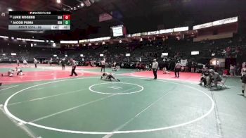 95 lbs 7th Place Match - Luke Rogers, Unattached vs Jacob Puma, DONA