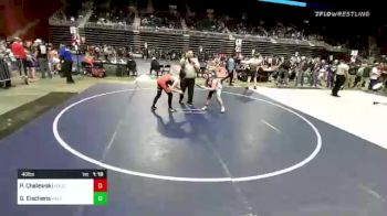 Rr Rnd 2 - Karson Leesberg, Heights WC vs Lainy Jochim, Mandan WC