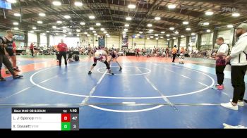 195 lbs Round Of 32 - Landon Jobber-Spence, Prestige Worldwide vs Xander Dossett, Storm Wrestling Center