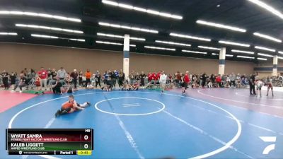 63 lbs Cons. Round 2 - Wyatt Samra, Fitness Fight Factory Wrestling Club vs Kaleb Liggett, Amped Wrestling Club