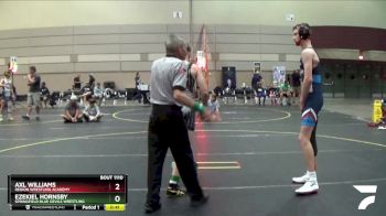 53 lbs Round 1 - Axl Williams, Region Wrestling Academy vs Ezekiel Hornsby, Springfield Blue Devils Wrestling