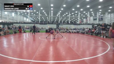 115 lbs Kylee Trostle, Pennsylvaniia Red vs Celine Frank, Michigan Red