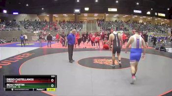 222 lbs Round 3 (4 Team) - Diego Castellanos, Madras vs Beau Martin, Scappoose