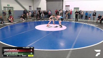 165 lbs Rr2 - Jaxon Runnels, Interior Grappling Academy vs Jackson Koetitz, Soldotna Whalers Wrestling Club