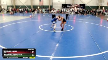 115-126 lbs Cons. Round 2 - KcAnna Keiswetter, Norton Wrestling Club vs Ivy Pohlmann, 2TG