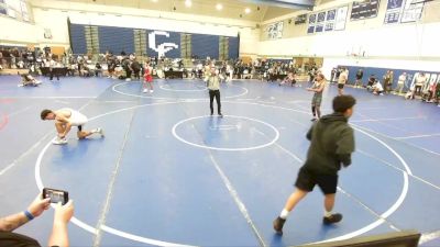 150 lbs Quarterfinal - Kyle DaNobrega, South Torrance vs Damien Vasquez, Cerritos