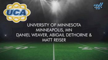 University of Minnesota [2025 Small Coed Division IA - Game Day Finals] 2025 UCA & UDA College Cheerleading & Dance Team National Championship