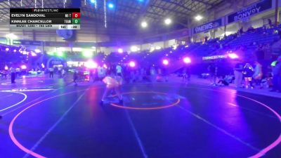 165 lbs Consolation - Evelyn Sandoval, No Team vs Kinnlee Chancellor, Team Tulsa WC