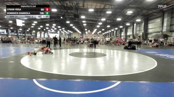 100 lbs Rr Rnd 1 - Lydon Vega, Indiana Outlaws Gold vs Dominick DAmbola, Terps Xtreme MS