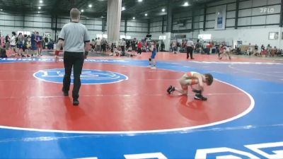 60 lbs Champ. Round 2 - Maxwell Duren, Raleigh Area Wolfpack vs Bodie Anderson, South Augusta Wrestling Club