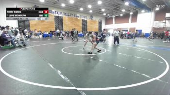 106 lbs Champ. Round 2 - Remy Simon, Chaminade vs Luke Montero, La Mirada