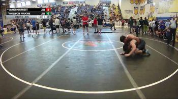 175 lbs Champ. Round 1 - Sheldon Fouche, Palm Harbor University vs James Garrett, Spring Hill