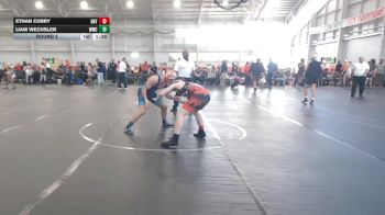 126 lbs Round 2 - Liam Wechsler, Whiteland Wrestling Club vs Ethan Curry, Unaffiliated