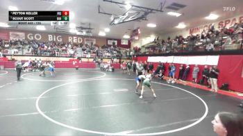 126 lbs Semifinal - Peyton Keller, Preston vs Scout Scott, Bonneville