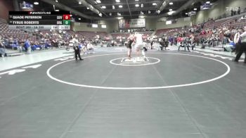 2A 285 lbs Cons. Round 2 - Quade Peterson, South Sevier vs Tyrus Roberts, Gunnison Valley