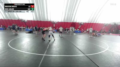 162-168 lbs Round 3 - Weston Neutz, Illinois Top Dawgs vs Reid Adler, Wheaton Warrenville South