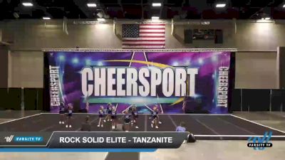 Rock Solid Elite - Tanzanite [2022 L1.1 Tiny - PREP Day 1] 2022 CHEERSPORT Hot Springs Classic
