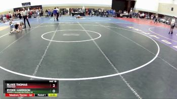 106C Semifinal - Ryder Harrison, Topeka-Washburn Rural HS vs Blake Thomas, PIEDMONT