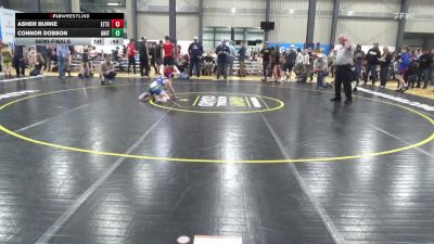 74 lbs Semifinal - Asher Burke, Etters vs Connor Dobson, Anita