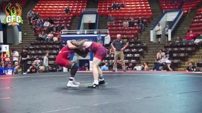 145 lbs Champ. Round 2 - Leandre Campbell, Lake Gibson vs Hunter Bras, All American Training Center