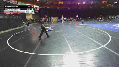 125 lbs Consi Of 16 #1 - Robert Sagaris, Long Island vs Ethan Grimminger, Duke