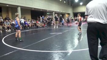 95 lbs Round 1 (6 Team) - Everett Eberle, NC National Team White vs Hudson Comstock, Tough House WC
