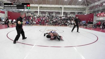 120 lbs Semifinal - Zebulon Bolden, DeMatha Catholic vs Desmond Brown, Mount De Sales