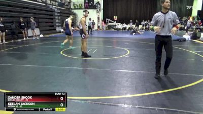 165 lbs Round 3 (10 Team) - Xander Shook, Shelby County vs Keelan Jackson, Moody Hs