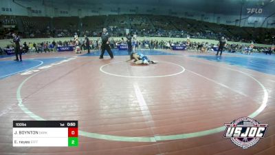 100 lbs Consi Of 8 #2 - JAYVIEN BOYNTON, Darko Valley Wolfpak vs Easton Reyes, Standfast