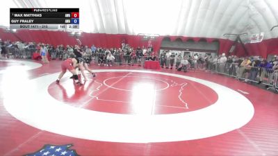 215 lbs 1st Place Match - Max Matthias, Askren Wrestling Academy vs Guy Fraley, Askren Wrestling Academy