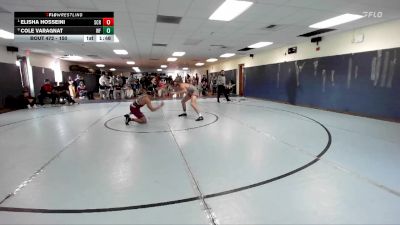 150 lbs Quarterfinal - Elisha Hosseini, Scripps Ranch vs Cole Varagnat, Williams Field