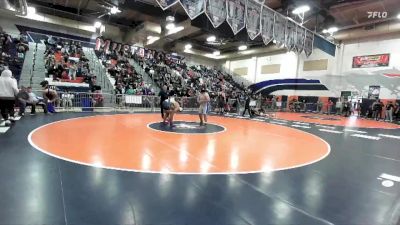 285 lbs Champ. Round 1 - Nathan Solano, Alta Loma vs Jahir Saldivar-Rojano, Birmingham Charter