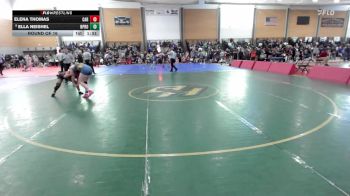 138 lbs Round Of 16 - Elena Thomas, Carver vs Ella Neishel, North Providence
