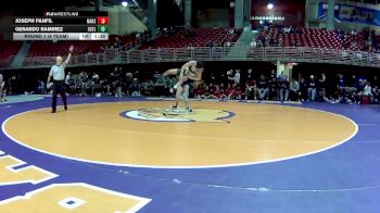 132 lbs Round 1 (4 Team) - Joseph Panfil, Manhattan HS vs Gerardo Ramirez, Schuyler
