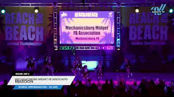 Mechanicsburg Midget FB Associatio - Maroon [2023 L2 Performance Rec - 12Y (AFF) Day 2] 2023 ACDA Reach the Beach Showdown