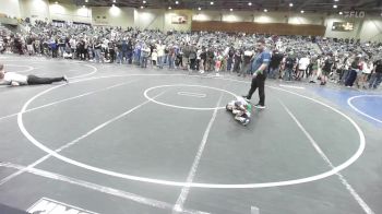 49 lbs Rr Rnd 2 - Landon Kamps, Fallon Outlaws WC vs Ismael Valdez, Klamath Basin Warriors