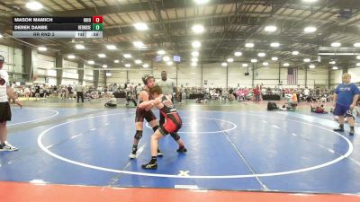 105 lbs Rr Rnd 2 - Mason Mamich, Ohio United - MS vs Derek Danbe, RedNose Wrestling School - MS