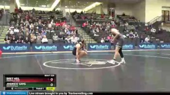 174 lbs Semifinal - Andrew Sams, Indianapolis vs Bret Heil, Maryville (MO)