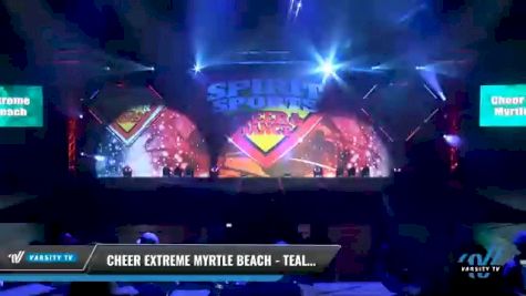 Cheer Extreme Myrtle Beach - Teal Envy [2021 L2 Senior Day 1] 2021 Spirit Sports: Battle at the Beach