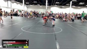 72 lbs Round 1 (6 Team) - Kayson McQuate, PA Alliance vs Sam Forman, CTWHALE