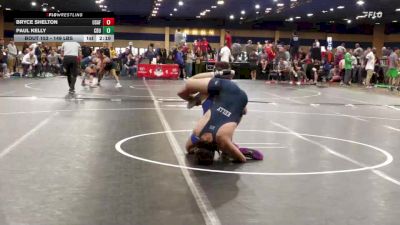 149 lbs C Of 16 #1 - Bryce Shelton, Air Force vs Paul Kelly, California Baptist University
