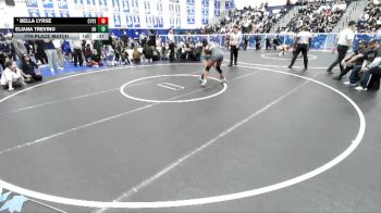 140 lbs 7th Place Match - Bella Lyrse, Cypress vs Eliana Trevino, Aliso Niguel