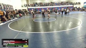 126 lbs Semifinal - Shelby Prather, Potlatch vs Addison Stigall, Newport (Girls)