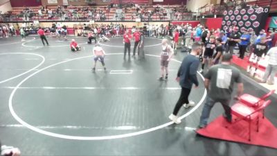 126 lbs Champ. Round 5 - Dalton Regehr, Bonners Ferry Wrestling Club vs Michael Trammel, Fighting Squirrels Wrestling Club