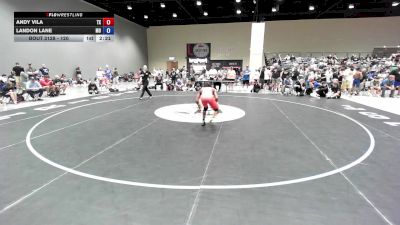 120 lbs Champ. Round 2 - Andy Vila, TX vs Landon Lane, MO